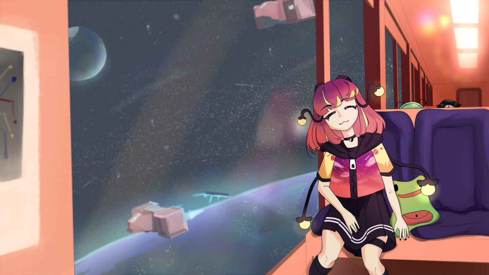 a scene I imagined my friends in